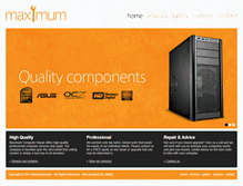 Tablet Screenshot of maximumrepair.ca